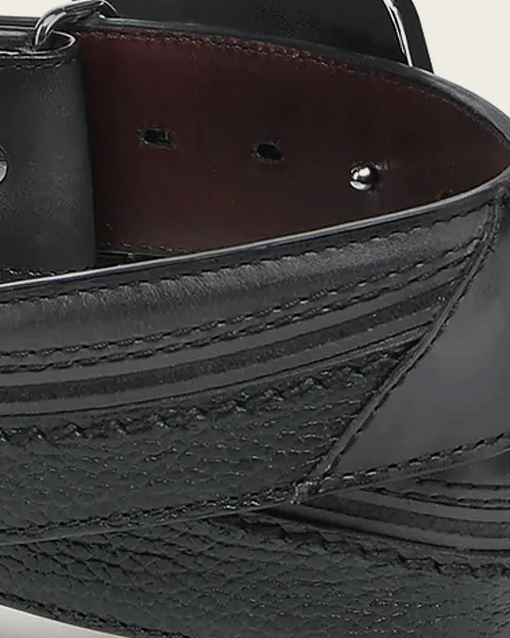 CUADRA MEN'S OXFORD WESTERN RODEO BOVINE BELT