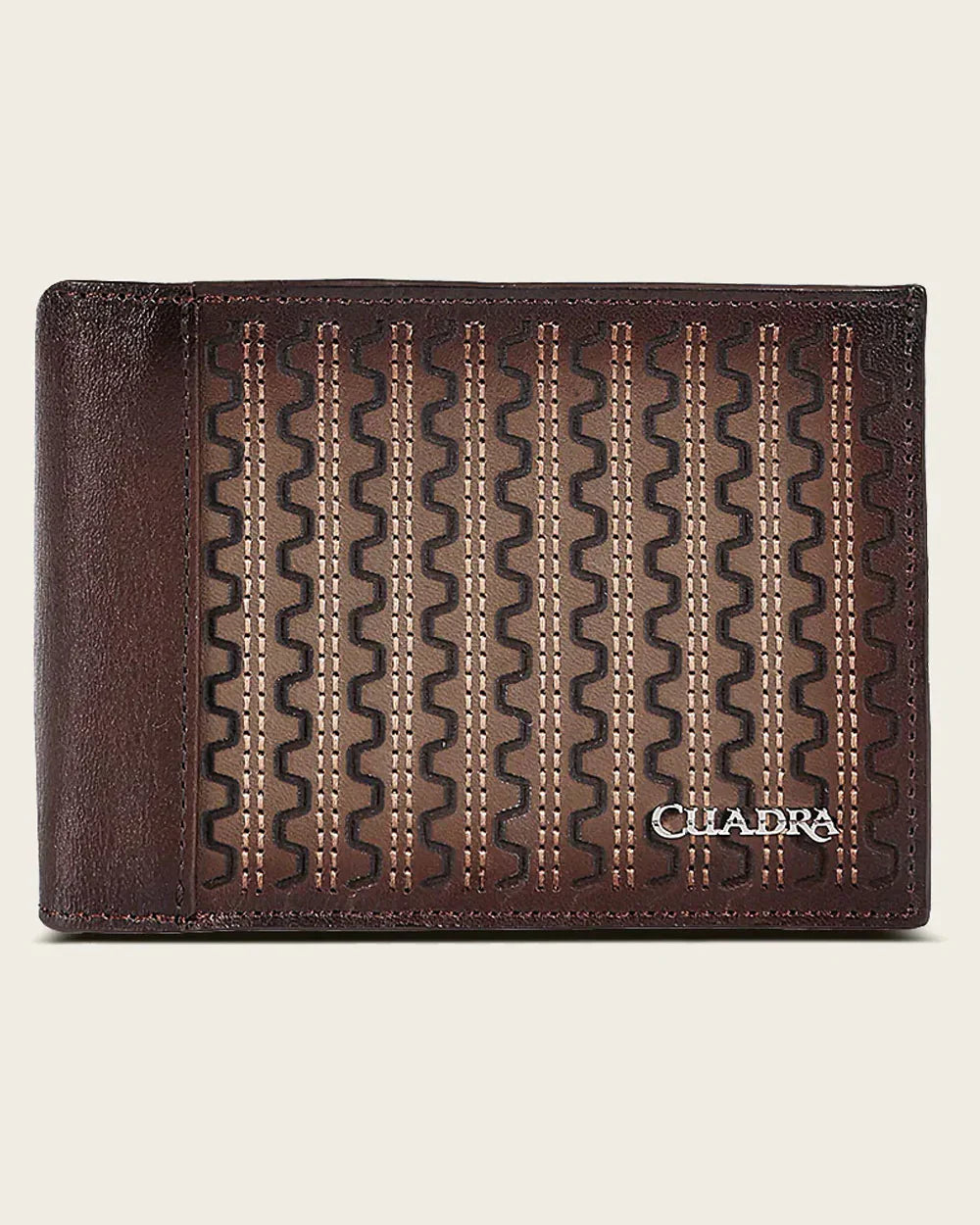 CUADRA RES CRUST GRIS-GREY WALLET