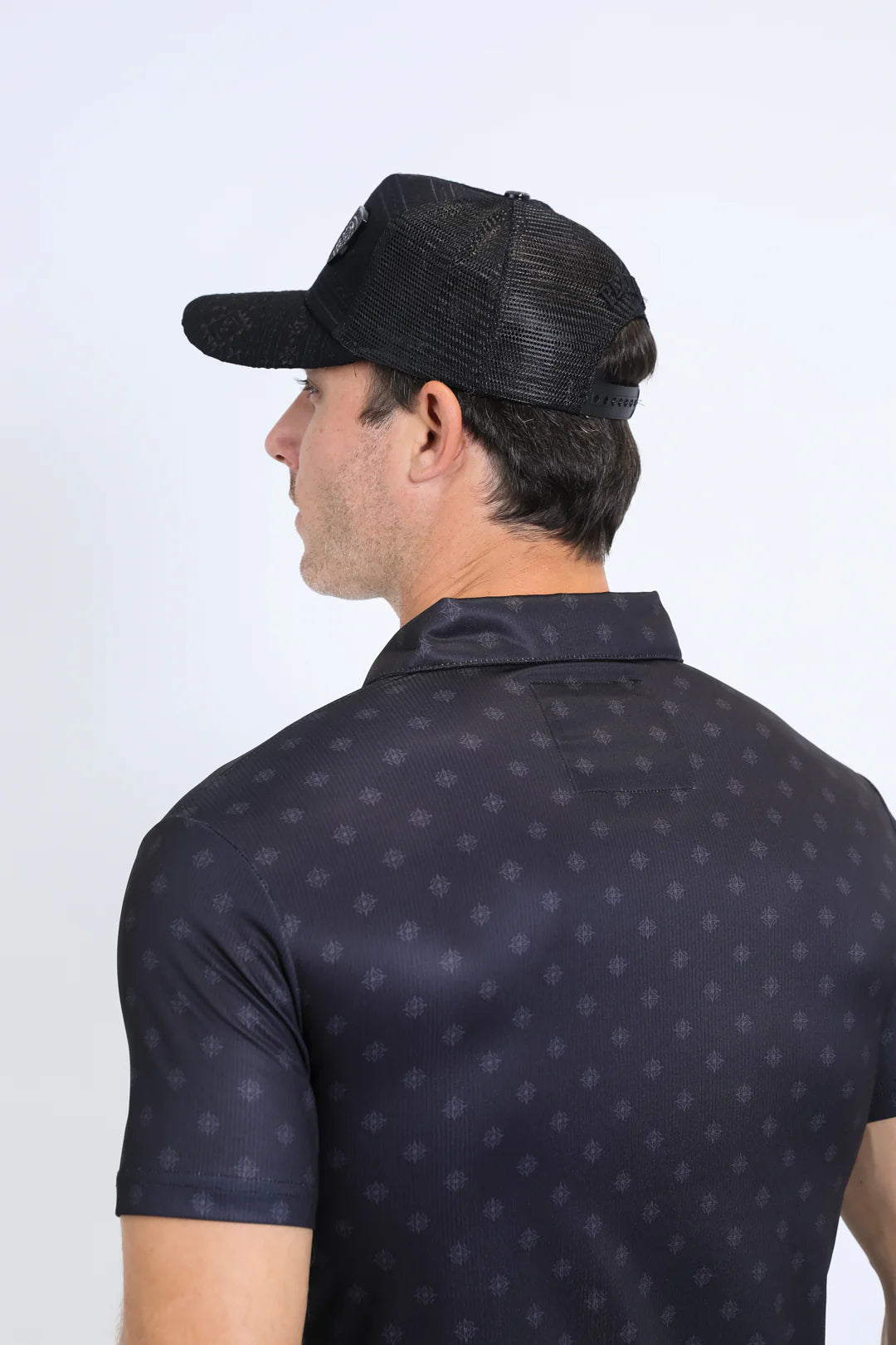 MENS AZTEC BASEBALL BLACK CAP