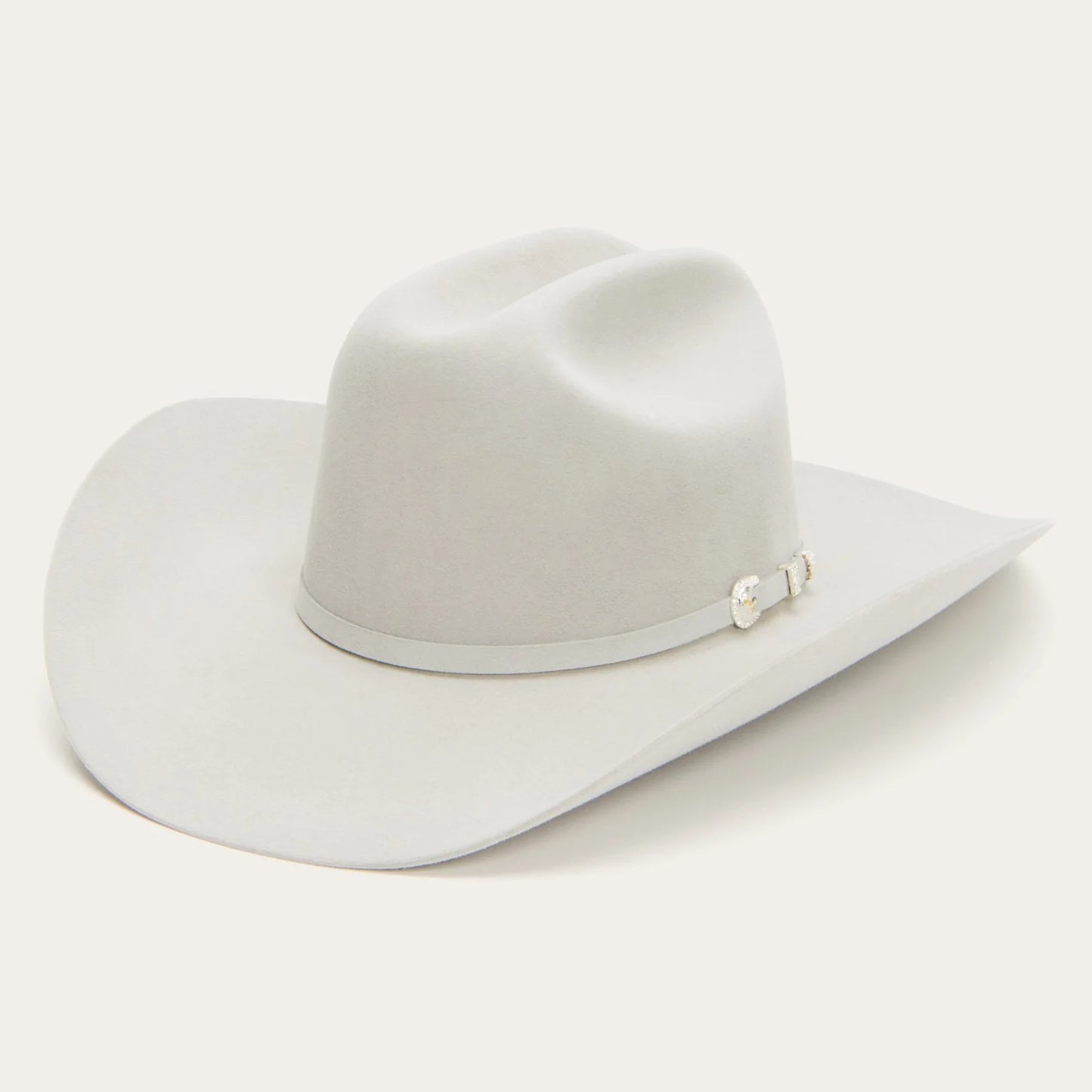 STETSON 10X SHASTA PREMIER COWBOY HAT - MIST GREY