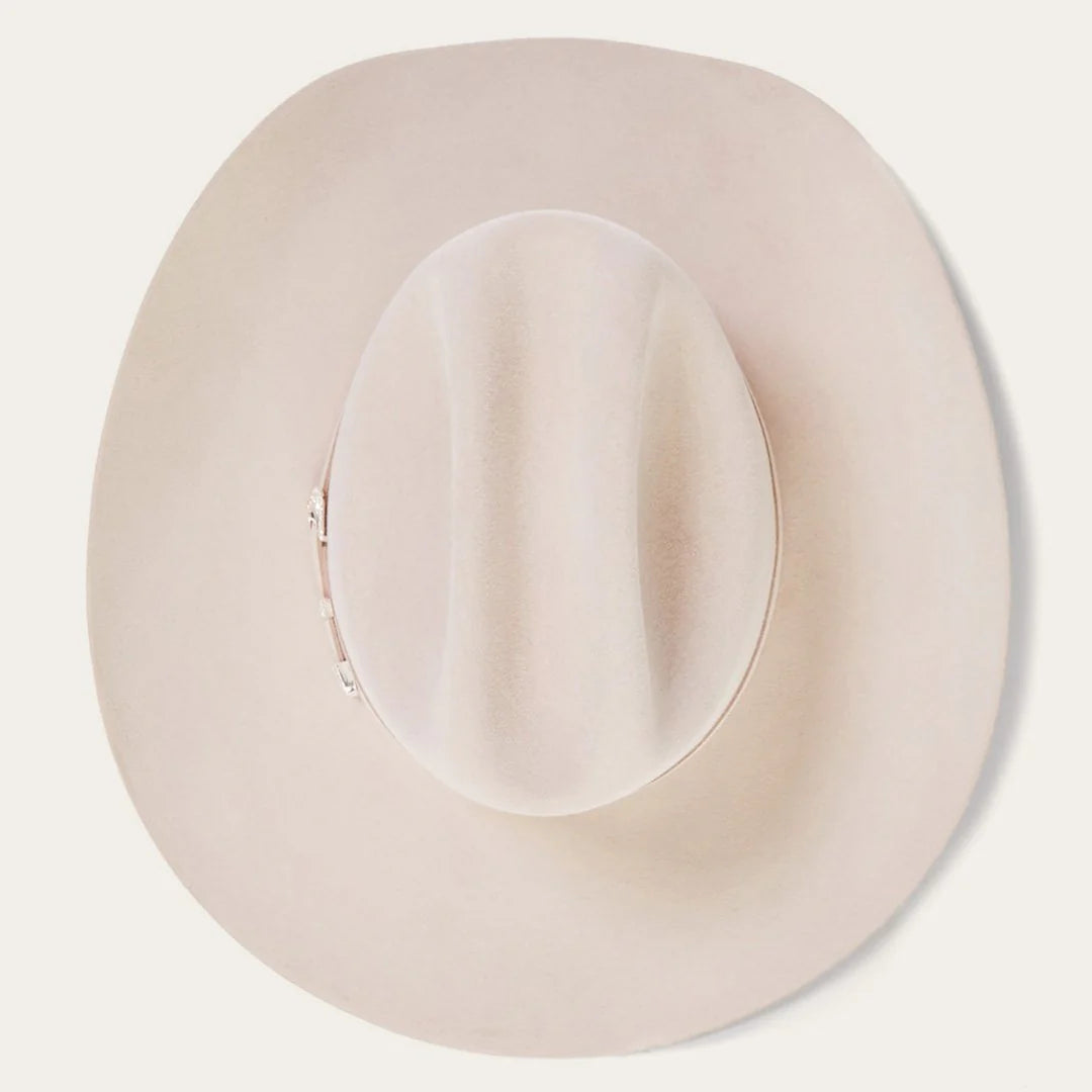 STETSON 10X SHASTA PREMIER COWBOY HAT - SILVERBELLY