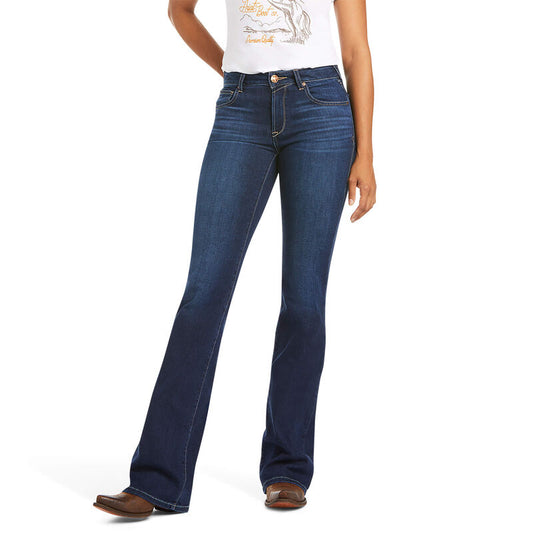 ARIAT Woman's Ultra Stretch Perfect Rise Katie Flare Jean, Maya