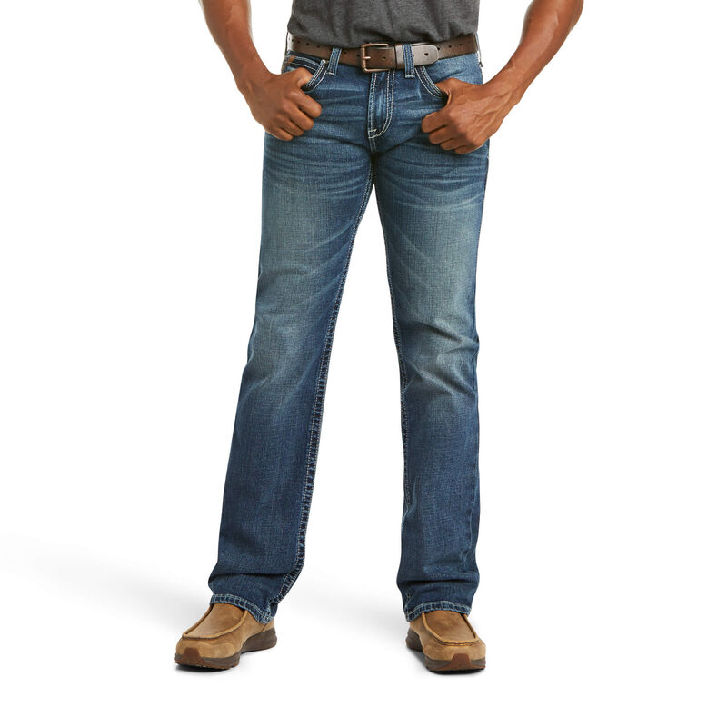 MEN'S Ariat M7 Rocker Stretch Coltrane Stackable Straight Leg Jean, Silverton