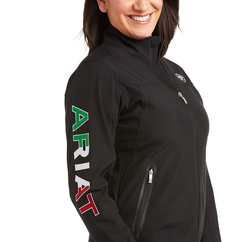 ARIAT, Women's, Classic team Softshell Mexico Jacket