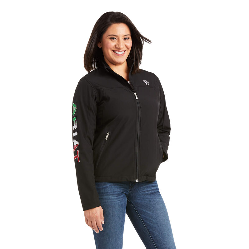 ARIAT, Women's, Classic team Softshell Mexico Jacket