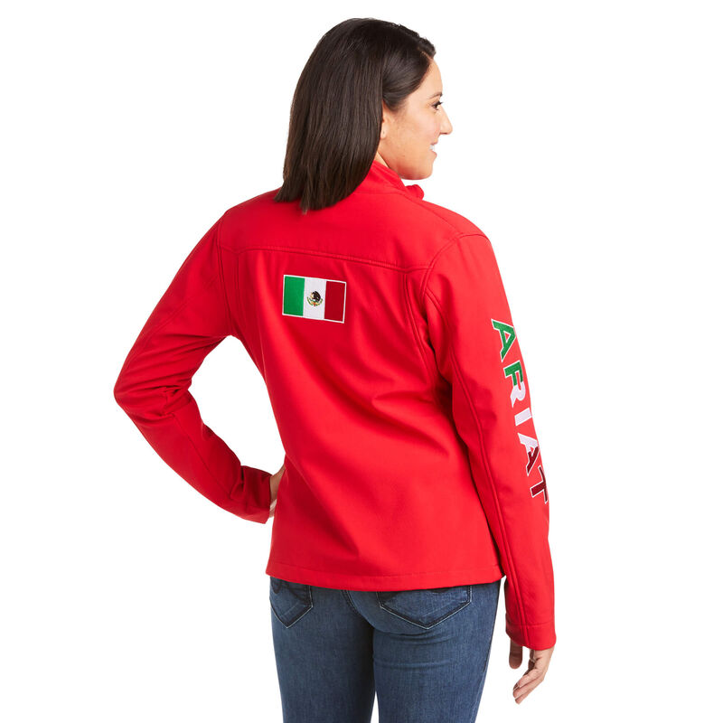 ARIAT, Women's, Classic team Softshell Mexico Jacket