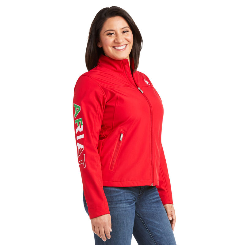 ARIAT, Women's, Classic team Softshell Mexico Jacket