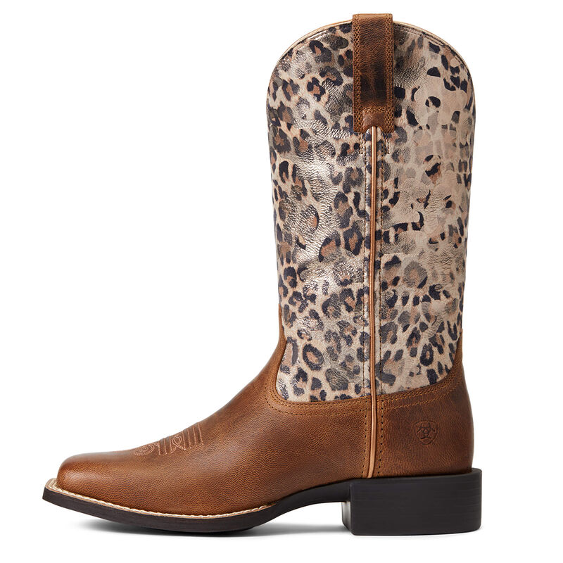 ARIAT Women's Round Up Wide Square Toe Western Boot