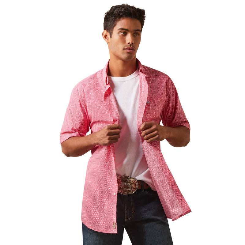 ARIAT MEN'S IAIN FITTED SS SHIRT