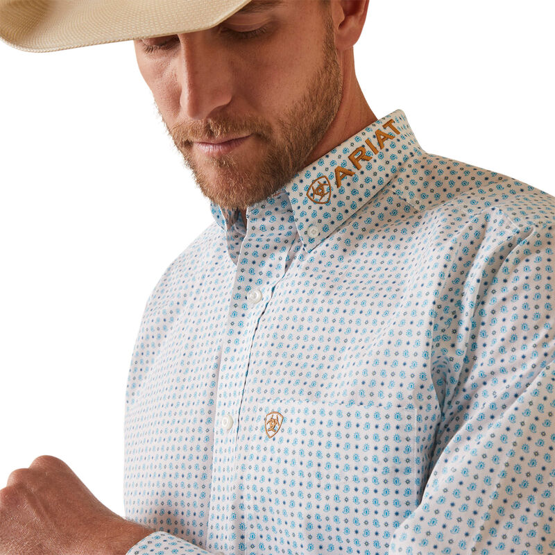 Ariat Men's Team Stuart Fitted LS Shirt