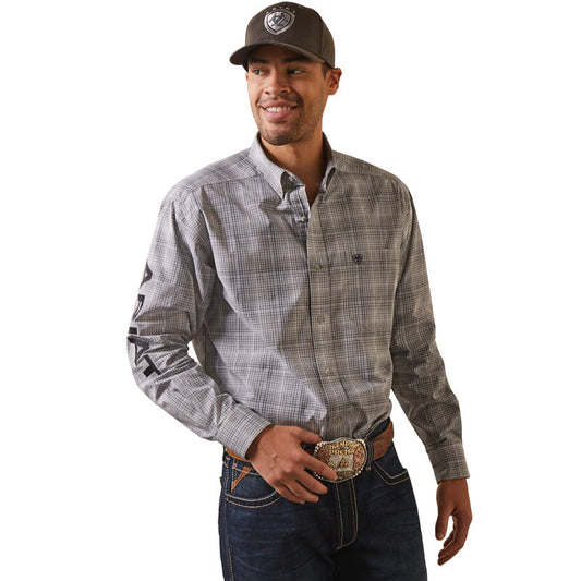 ARIAT Men's Pro Series Team Houston Classic LS Fit Shirt