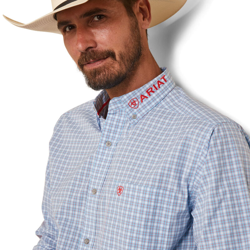 ARIAT Men's Pro Series Team Hylton LS Fitted Shirt