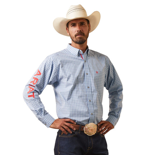 ARIAT MEN'S PRO SERIES TEAM HYLTON LS FITTED SHIRT
